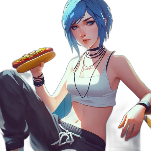 food, weapon, concept art, cyberpunk transparent PNG cut-out