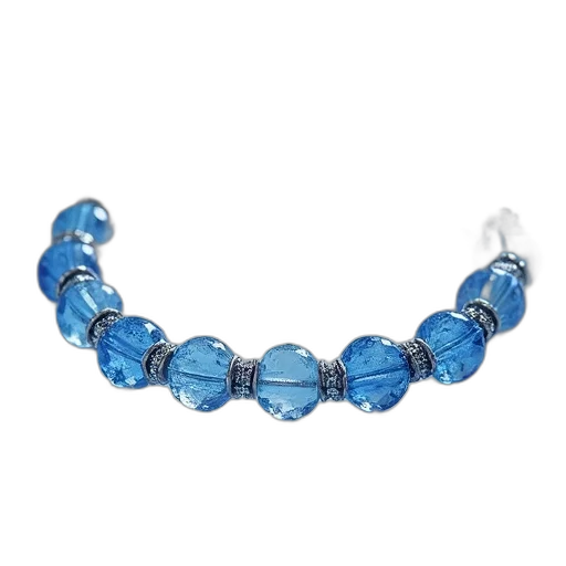 jewelry, crown, blue, frosty transparent PNG cut-out