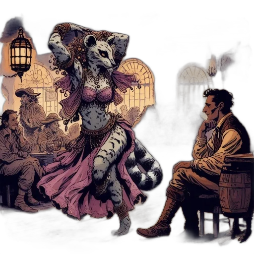 mask, dress, concept art, comic book art transparent PNG cut-out