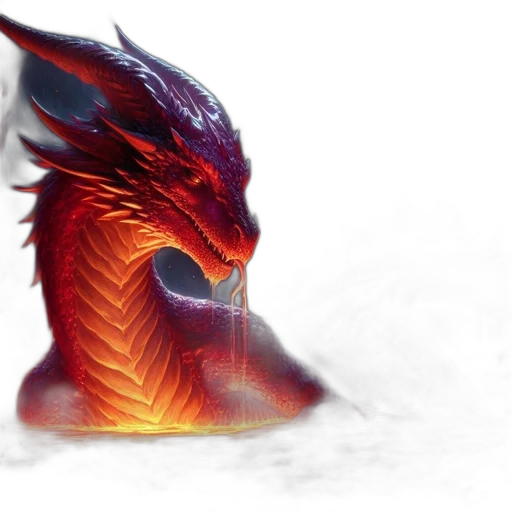 dragon, creature, mask, animal transparent PNG cut-out