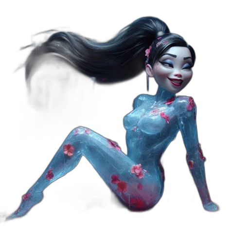 robot, dress, creature, concept art transparent PNG cut-out