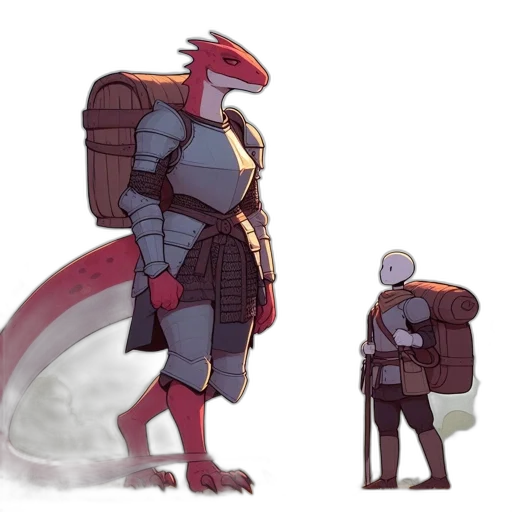jacket, creature, robot, weapon transparent PNG cut-out