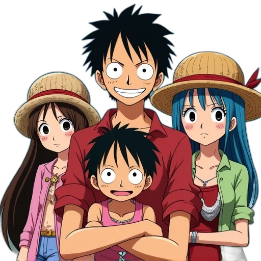 hat, anime, cartoon, one transparent PNG cut-out
