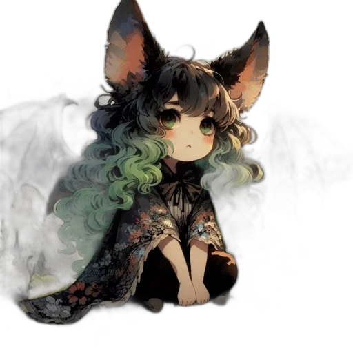 creature, staff, dragon, mask transparent PNG cut-out