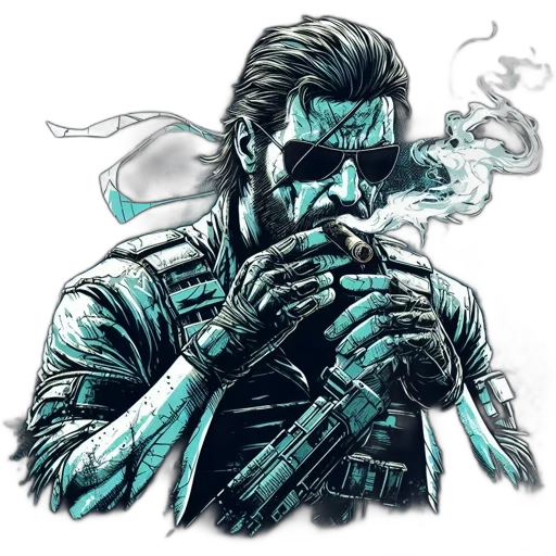 jacket, comic book art, cyberpunk, concept art transparent PNG cut-out