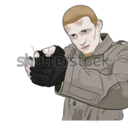 jacket, weapon, staff, sword transparent PNG cut-out