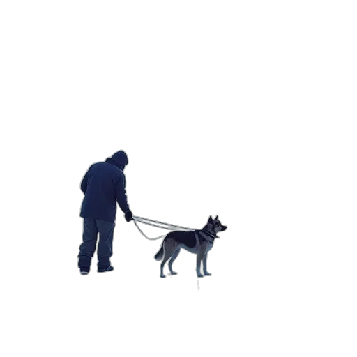 staff, animal, umbrella, creature transparent PNG cut-out