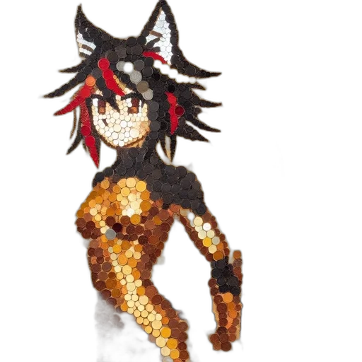 mask, creature, staff, animal transparent PNG cut-out