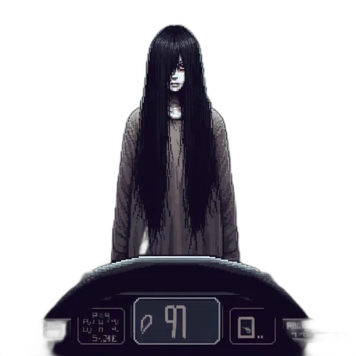 hair, car, robot, creature transparent PNG cut-out
