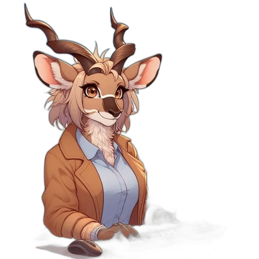 staff, animal, creature, concept art transparent PNG cut-out