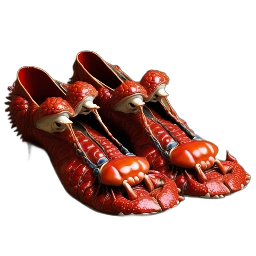 shoes, photorealistic, 3d render, intriguing transparent PNG cut-out