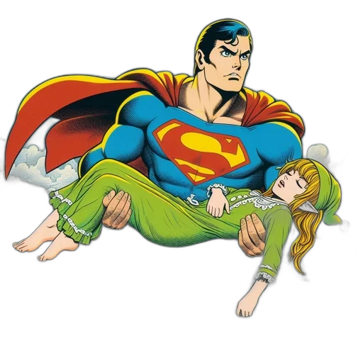 comic book art, concept art, cartoon, underwater transparent PNG cut-out