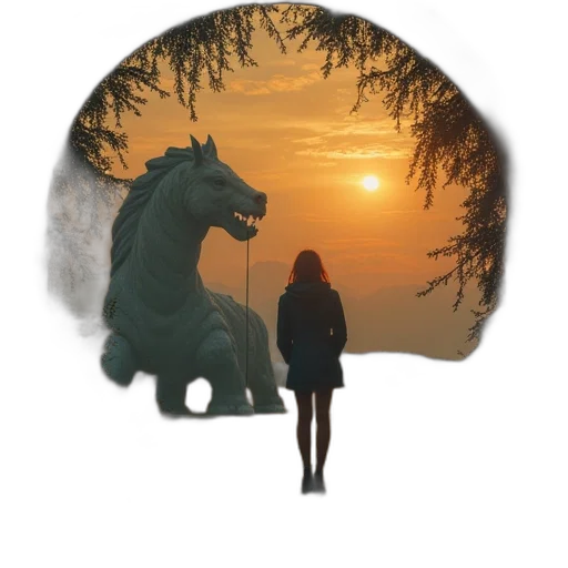 dragon, creature, animal, concept art transparent PNG cut-out