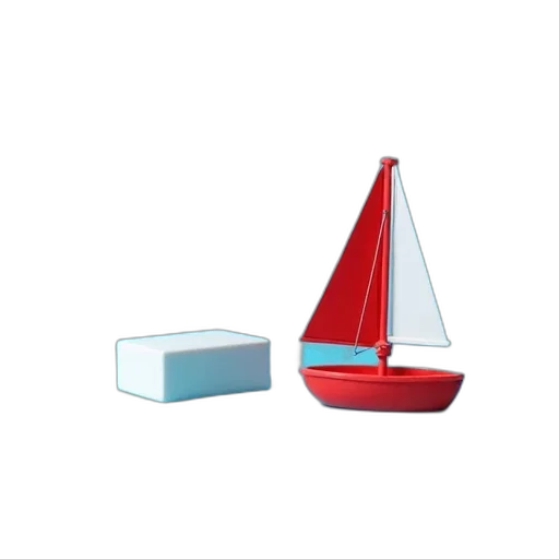 furniture, 3d render, concept art, pixel art transparent PNG cut-out