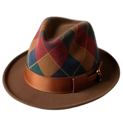 hat, jacket, crown, brown transparent PNG cut-out