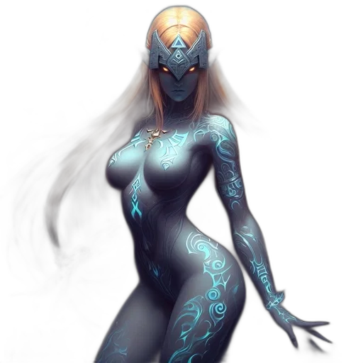 dress, mask, robot, creature transparent PNG cut-out