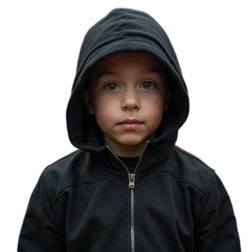 jacket, face, staff, creature transparent PNG cut-out