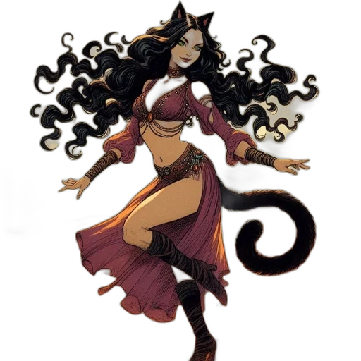 fantasy art, concept art, comic book art, pixel art transparent PNG cut-out
