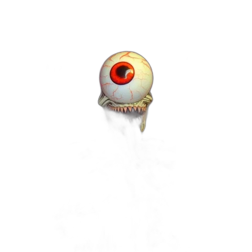 creature, staff, mask, jewelry transparent PNG cut-out