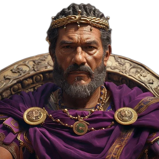 crown, face, staff, sword transparent PNG cut-out