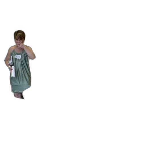 dress, staff, bottle, creature transparent PNG cut-out