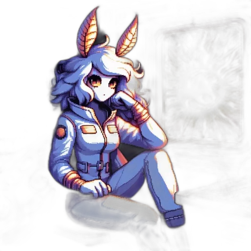 staff, robot, jacket, creature transparent PNG cut-out