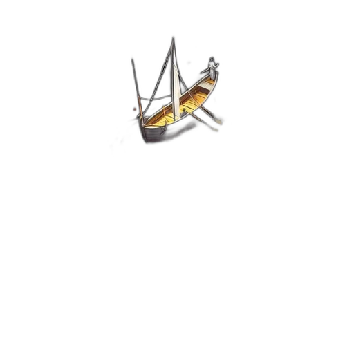 dragon, staff, weapon, shoes transparent PNG cut-out