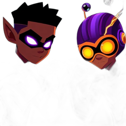 mask, concept art, 3d render, fantasy art transparent PNG cut-out