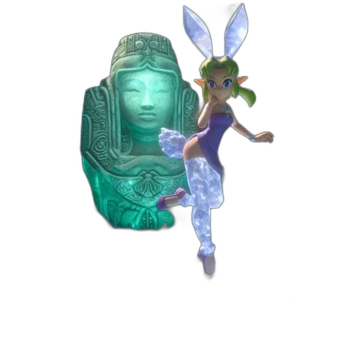 mask, staff, jewelry, creature transparent PNG cut-out