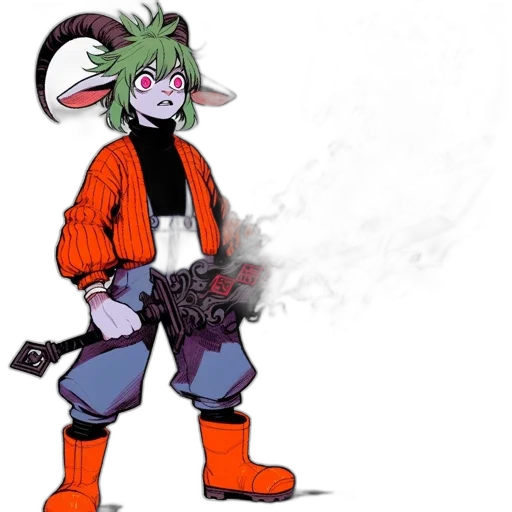staff, mask, weapon, creature transparent PNG cut-out