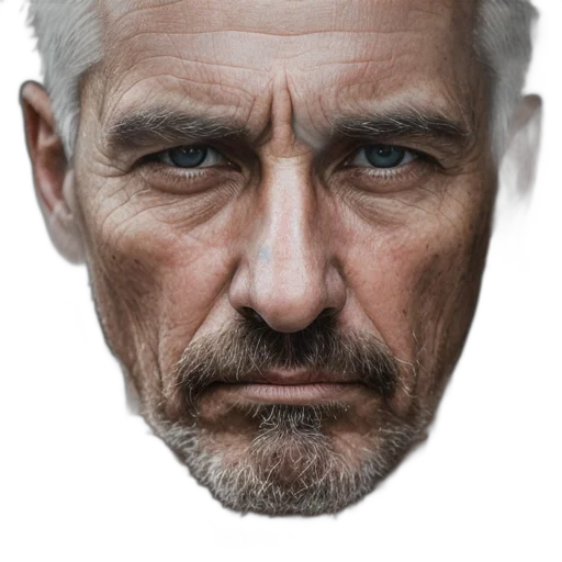 face, mask, hair, robot transparent PNG cut-out