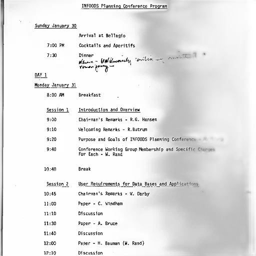 document, titled, infoods, planning transparent PNG cut-out