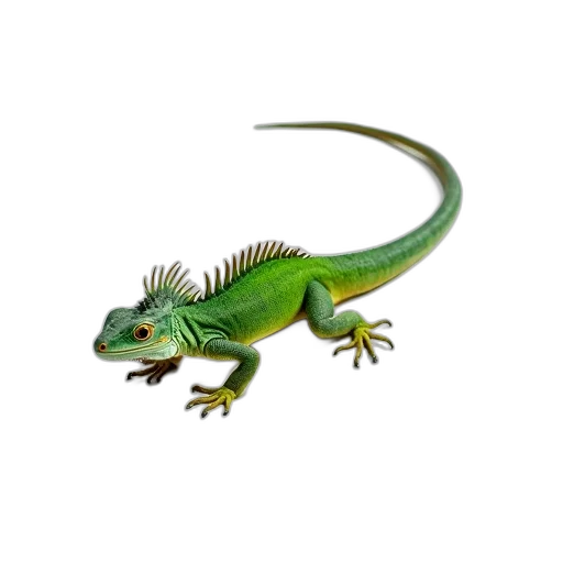 dragon, animal, creature, staff transparent PNG cut-out