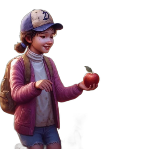 jacket, hat, food, concept art transparent PNG cut-out