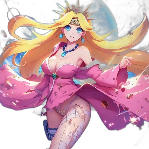 dress, staff, concept art, anime transparent PNG cut-out