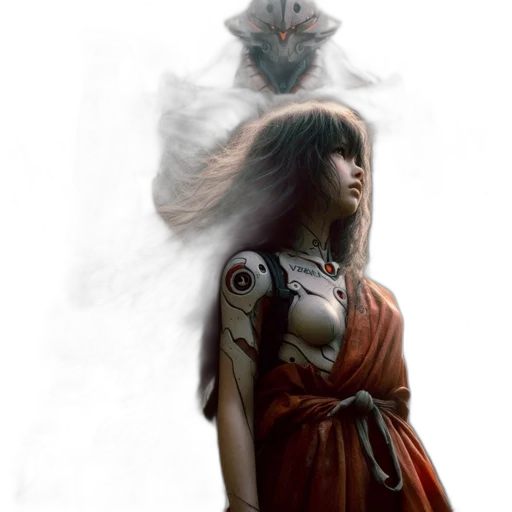 fantasy art, concept art, photorealistic, comic book art transparent PNG cut-out