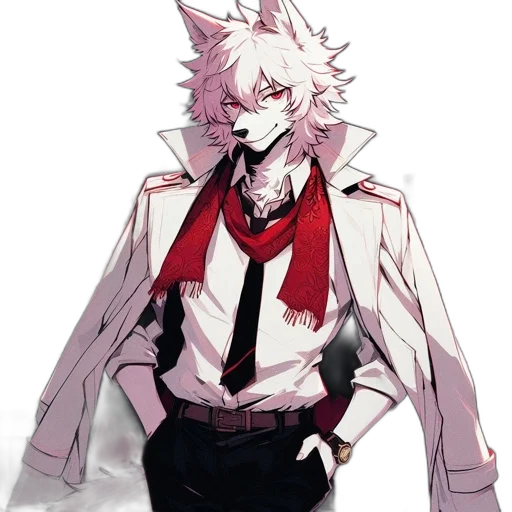 staff, jacket, animal, creature transparent PNG cut-out