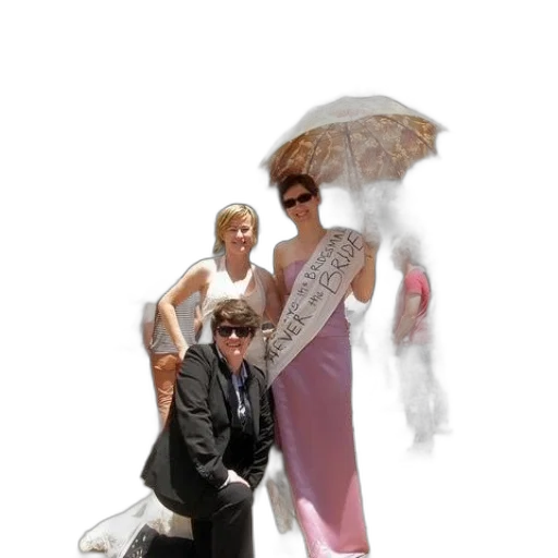 umbrella, dress, staff, jacket transparent PNG cut-out