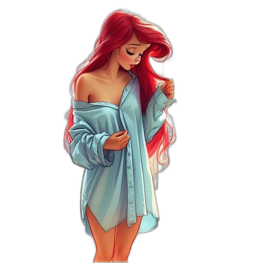 dress, jacket, concept art, fantasy art transparent PNG cut-out