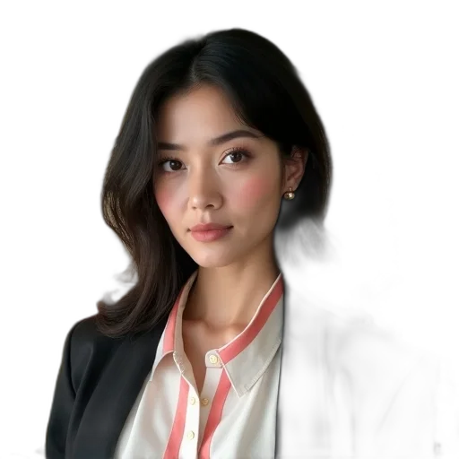 staff, jacket, face, jewelry transparent PNG cut-out