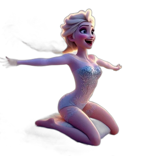 dress, concept art, 3d render, fantasy art transparent PNG cut-out