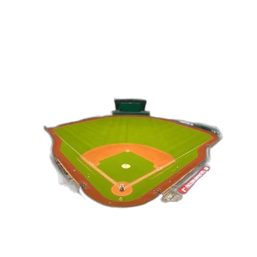 3d render, oakland, athletics, anaheim transparent PNG cut-out