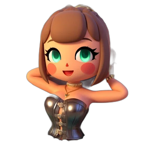 dress, weapon, robot, crown transparent PNG cut-out