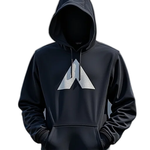 jacket, 3d render, concept art, hoodie transparent PNG cut-out