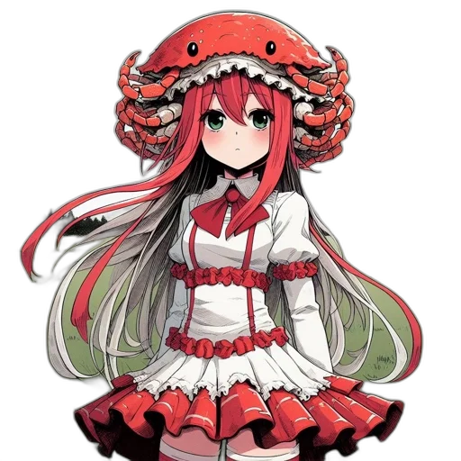 hat, dress, crown, staff transparent PNG cut-out