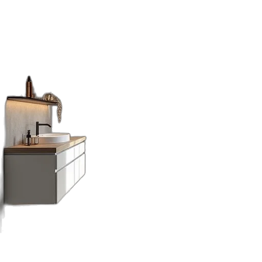 furniture, 3d render, concept art, photorealistic transparent PNG cut-out