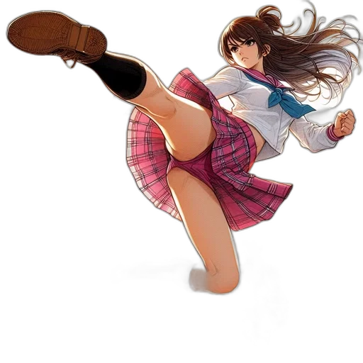 shoes, dress, weapon, staff transparent PNG cut-out
