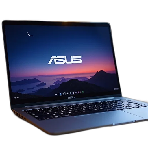 staff, 3d render, asus, notebook transparent PNG cut-out