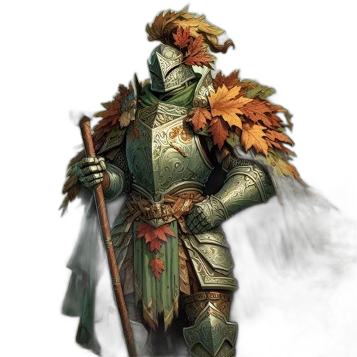 dragon, staff, mask, sword transparent PNG cut-out