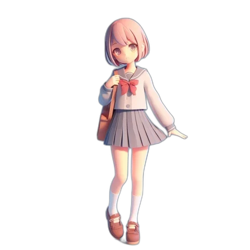 dress, staff, weapon, creature transparent PNG cut-out